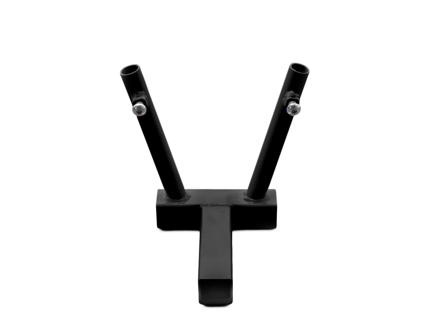 Dual flag hitch mount
